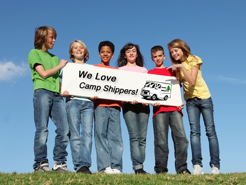 kids love camp shippers
